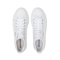 White - Lifestyle - Superga Womens-Ladies 2708 Lace Up High Tops