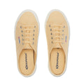 Light Yellow-Avorio - Lifestyle - Superga Womens-Ladies 2402 Mule Lace Up Low Heel Trainers