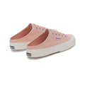 Pink Blush-Avorio - Back - Superga Womens-Ladies 2402 Mule Lace Up Low Heel Trainers
