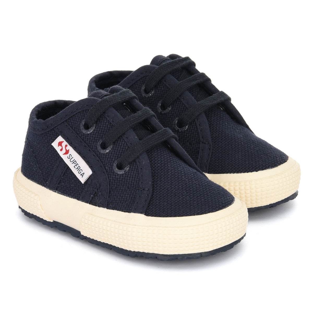 Navy - Front - Superga Baby 2750 Bebj Classic Trainers