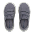 Grey Bluish-Avorio - Lifestyle - Superga Childrens-Kids 2750 Jstrap Trainers