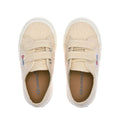 Beige Raw-Avorio - Lifestyle - Superga Childrens-Kids 2750 Jstrap Trainers