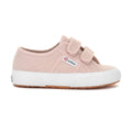 Pink Skin-Avorio - Side - Superga Childrens-Kids 2750 Jstrap Trainers