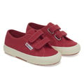 Red - Front - Superga Childrens-Kids 2750 Jstrap Trainers