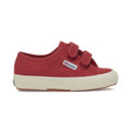 Red - Side - Superga Childrens-Kids 2750 Jstrap Trainers