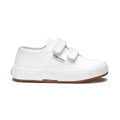 White - Side - Superga Childrens-Kids 2750 Jstrap Trainers