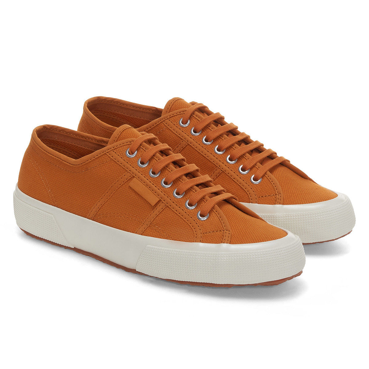 Brown Dark Ocra - Front - Superga Unisex Adult 2706 Og Trainers