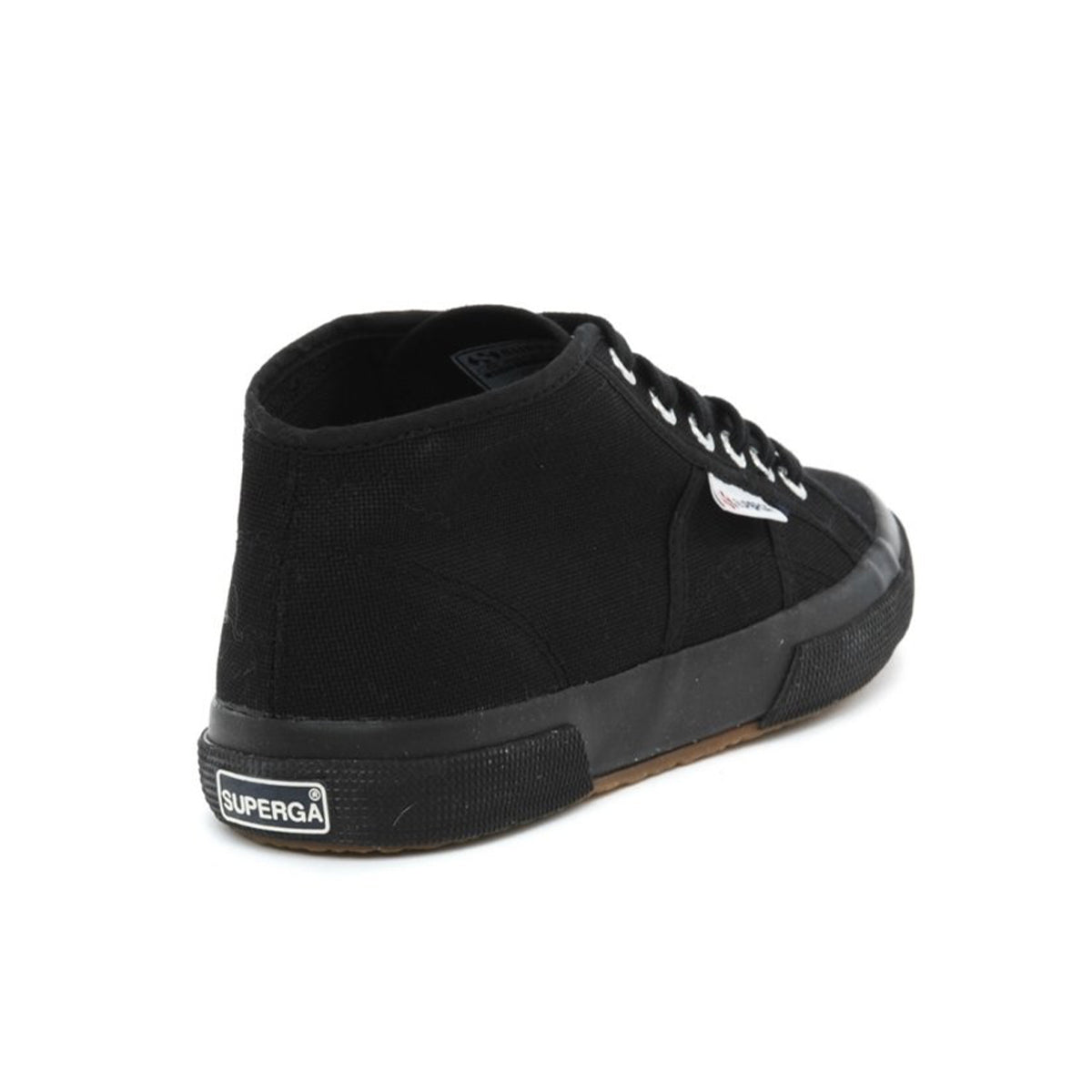 Full Black - Back - Superga Unisex Adult 2754 Cotu Mid Cut Trainers