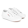 White - Front - Superga Childrens-Kids 2750 Easylite Leather Trainers