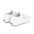 White - Back - Superga Childrens-Kids 2750 Easylite Leather Trainers