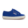 Royal Blue-Avorio - Side - Superga Childrens-Kids 2750 Easylite Leather Trainers