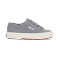 Grey Bluish-Avorio - Side - Superga Childrens-Kids 2750 Jcot Leather Trainers