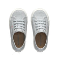 Grey Lilla-Avorio - Lifestyle - Superga Childrens-Kids 2750 Jcot Leather Trainers