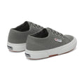 Grey Sage - Back - Superga Childrens-Kids 2750 Jcot Leather Trainers