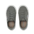 Grey Sage - Lifestyle - Superga Childrens-Kids 2750 Jcot Leather Trainers