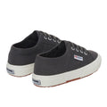 Grey Magnet-Avorio - Side - Superga Childrens-Kids 2750 Jcot Leather Trainers