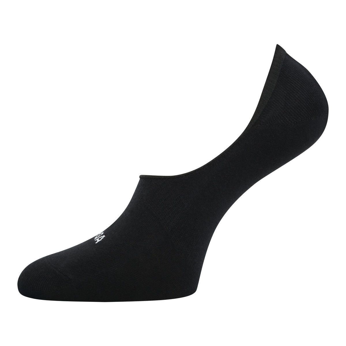 Black - Back - Superga Womens-Ladies No Show Socks (Pack of 3)