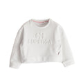White - Front - Superga Childrens-Kids Logo Sweatshirt