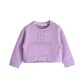 Dark Wisteria Pink - Front - Superga Childrens-Kids Logo Sweatshirt