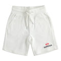 White - Front - Superga Childrens-Kids Casual Shorts