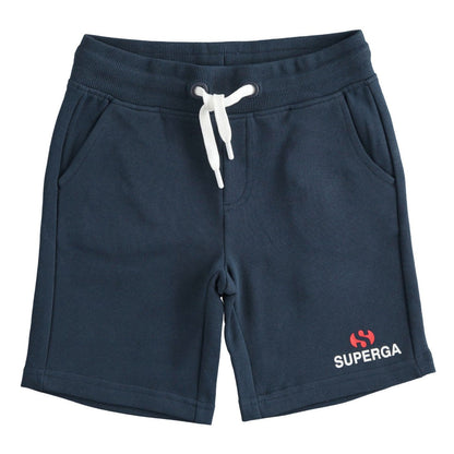 Navy - Front - Superga Childrens-Kids Casual Shorts