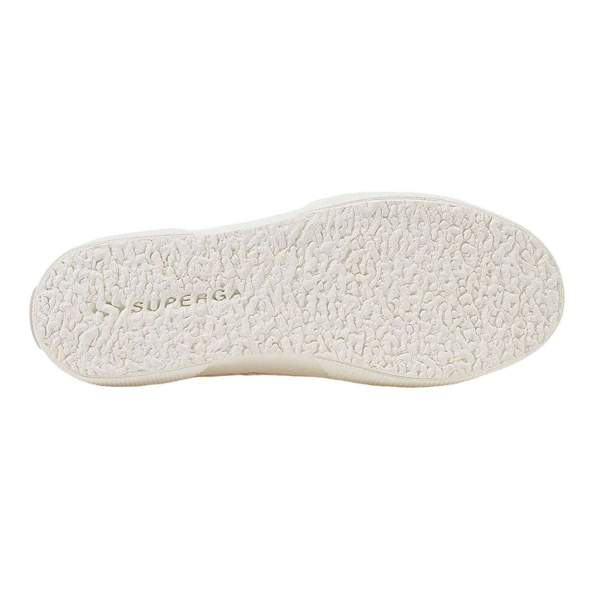 White Avorio-Pink Skin - Pack Shot - Superga Womens-Ladies 2750 Flower Trainers