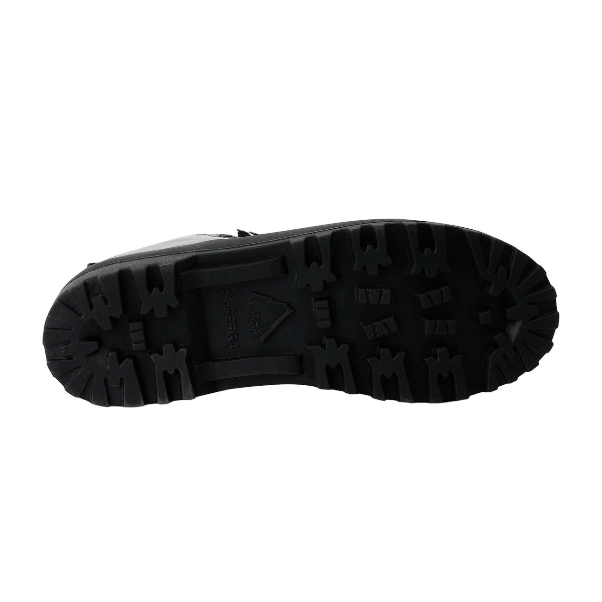 Total Black - Pack Shot - Superga Womens-Ladies 3341 Alpina Box Leather Ankle Boots