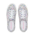 White-Pink Melon - Lifestyle - Superga Womens-Ladies 2750 Little Flowers Trainers