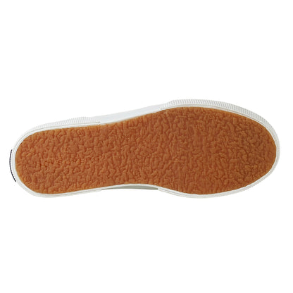 Beige-Iridescent - Lifestyle - Superga Womens-Ladies 2740 Lame Platform Trainers
