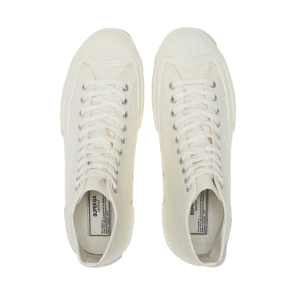White Mastice - Pack Shot - Superga Mens 2435 Milspec Cotton Canvas High Tops