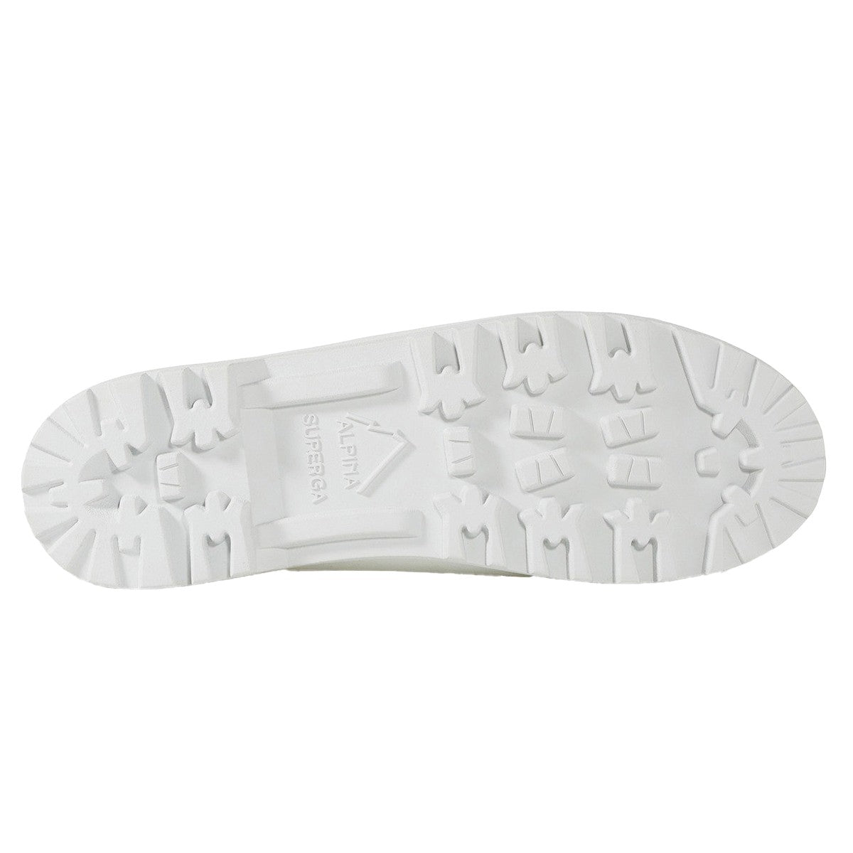 White-Pink - Side - Superga Womens-Ladies 2341 Alpina Curly Bindings Ankle Boots