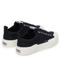 Black-Off White - Back - Superga Unisex Adult 2660 Stripe Big Bumpers Trainers
