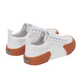 White-Gum - Side - Superga Unisex Adult 2660 Stripe Big Bumpers Trainers