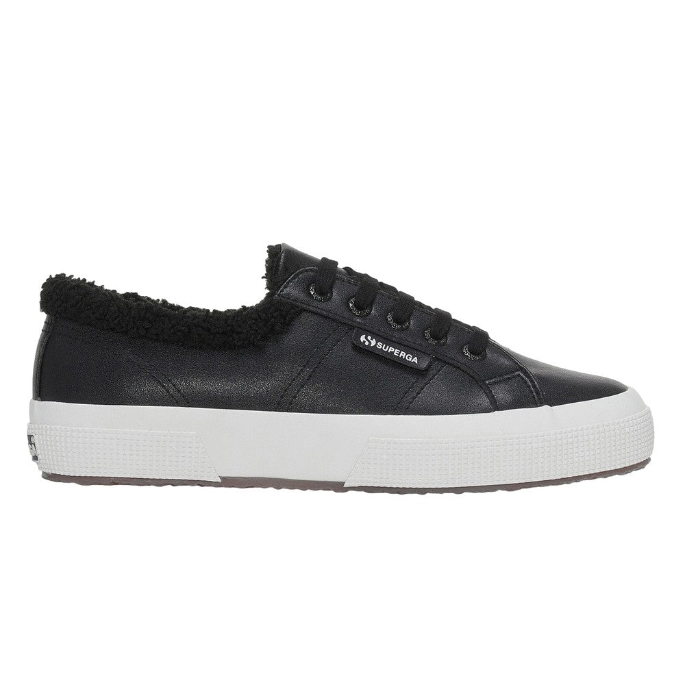 Black - Lifestyle - Superga Unisex Adult 2750 Vegan Leather Trainers