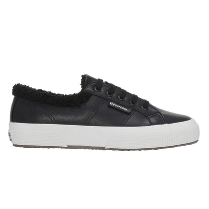 Black - Lifestyle - Superga Unisex Adult 2750 Vegan Leather Trainers