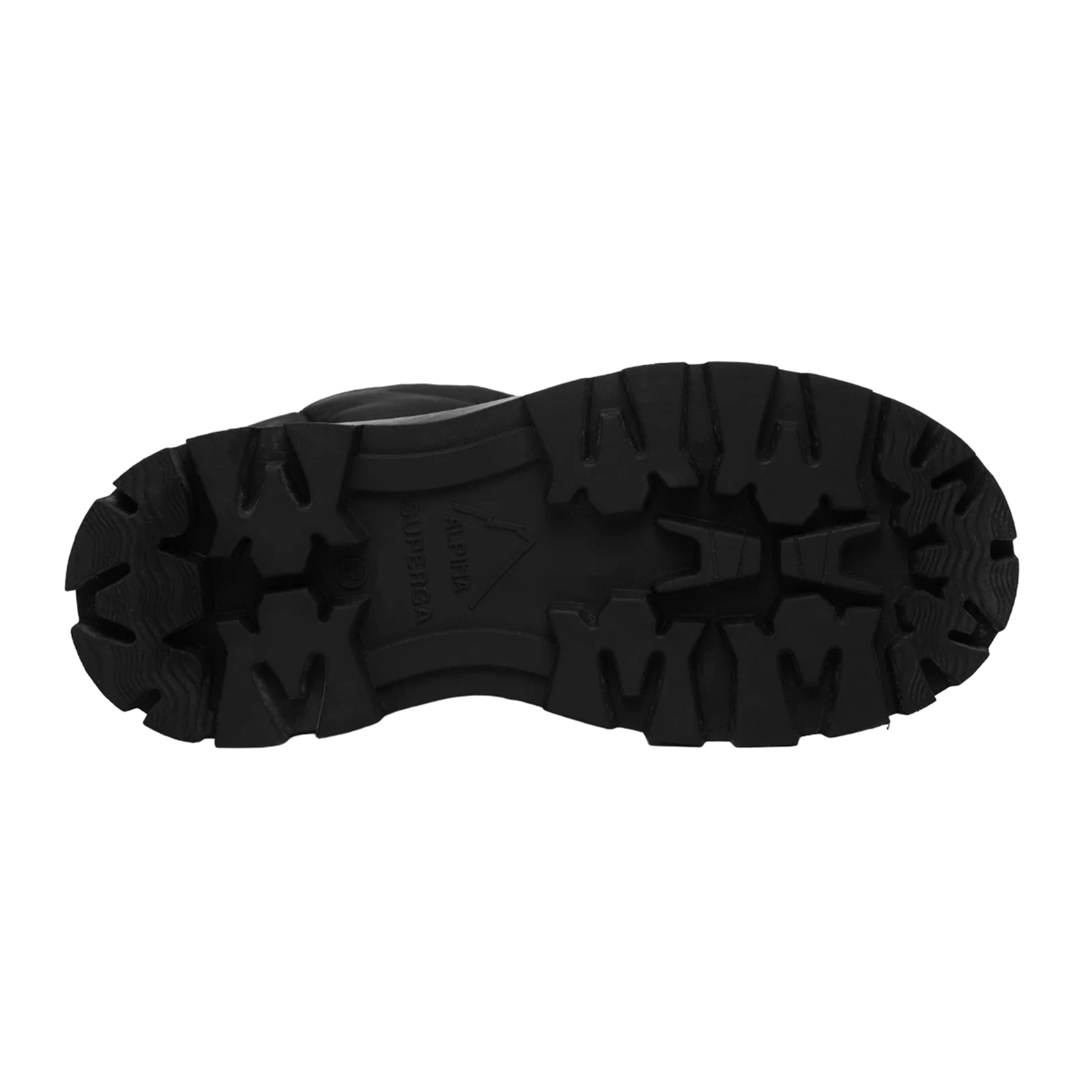 Triple Black - Side - Superga Womens-Ladies 3053 Alpina Apex Padded Boots
