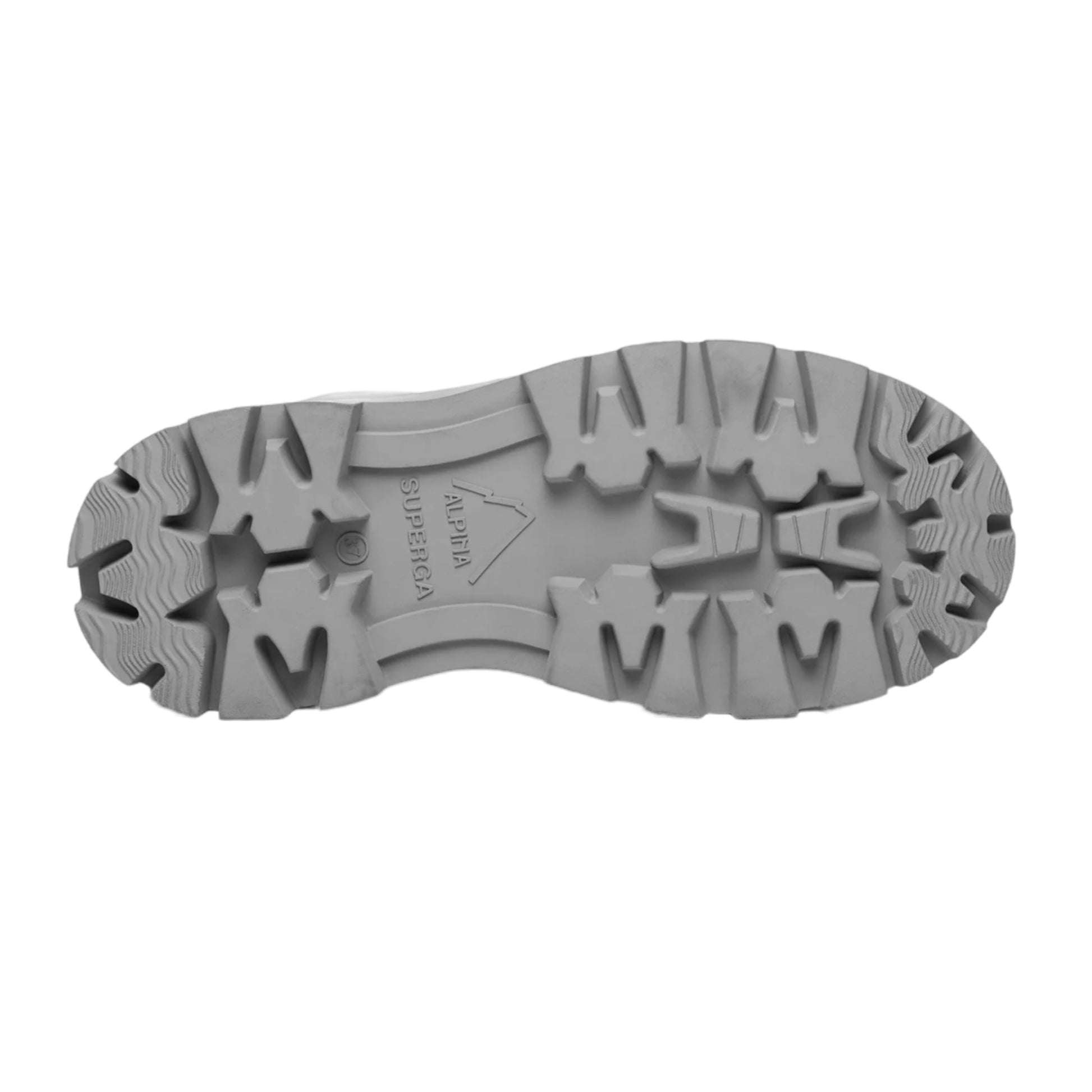 Triple Grey - Side - Superga Womens-Ladies 3053 Alpina Apex Padded Boots