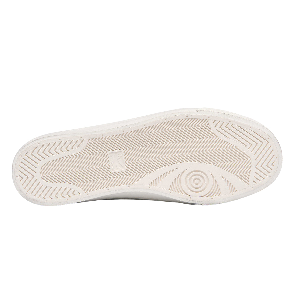 White-Avorio - Side - Superga Unisex Adult 2843 Leather Court Trainers