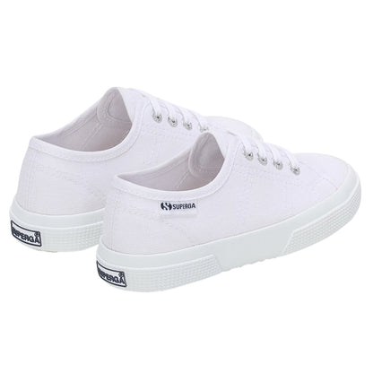 White - Back - Superga Childrens-Kids 3750 Lightweight Trainers