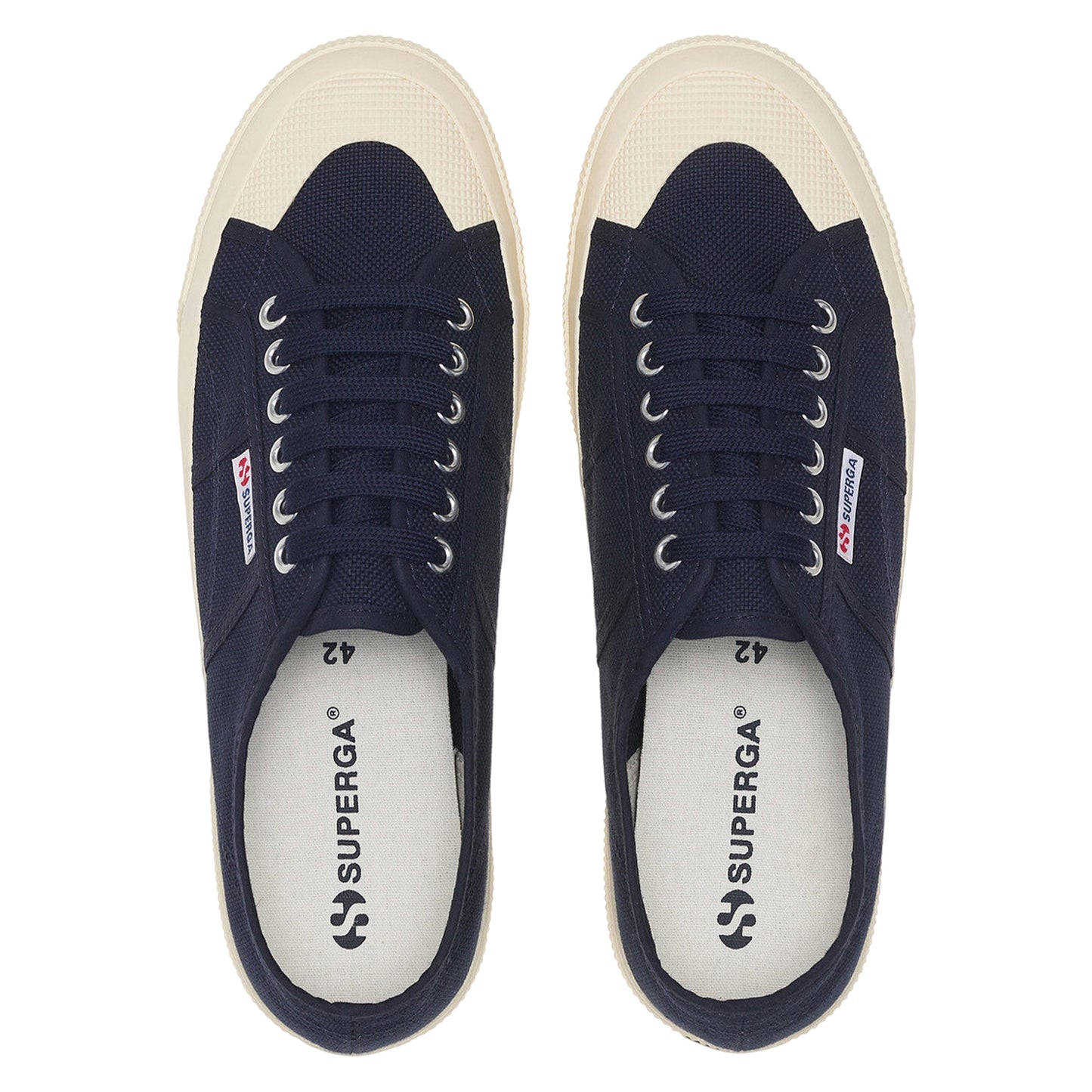 Navy-Off White - Lifestyle - Superga Unisex Adult 2390 Military Trainers
