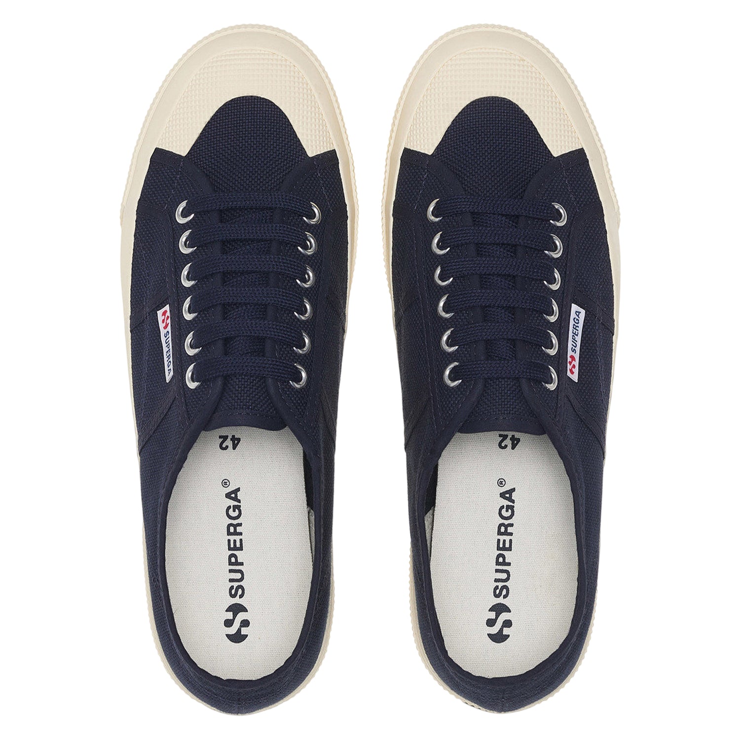 Navy-Off White - Lifestyle - Superga Unisex Adult 2390 Military Trainers