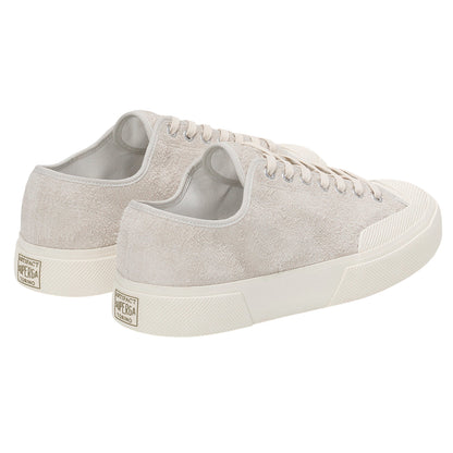 Milk White-Off White - Back - Superga Unisex Adult 2432 Works Hairy Suede Trainers