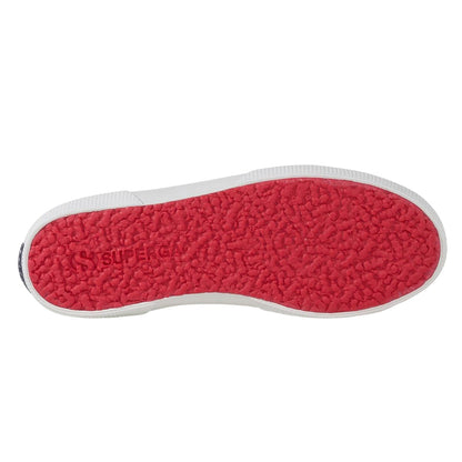 White-Red - Side - Superga Womens-Ladies 3750 Leggera Hearts Vegan Trainers