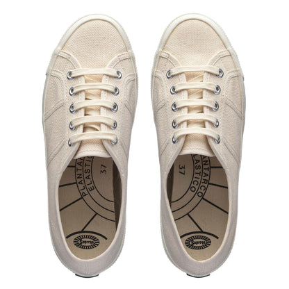 Total Beige Raw - Pack Shot - Superga Womens-Ladies 1925 Made In Italy Trainers
