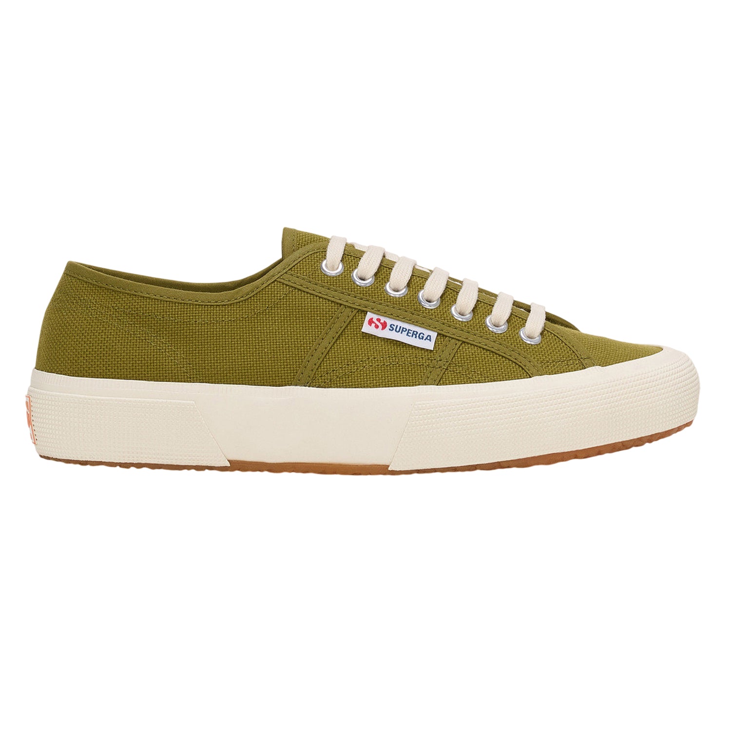 Military Green-Off White - Lifestyle - Superga Unisex Adult 2750 OG Trainers