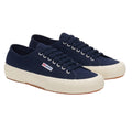 Navy-Off White - Front - Superga Unisex Adult 2750 OG Trainers