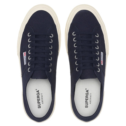 Navy-Off White - Pack Shot - Superga Unisex Adult 2750 OG Trainers