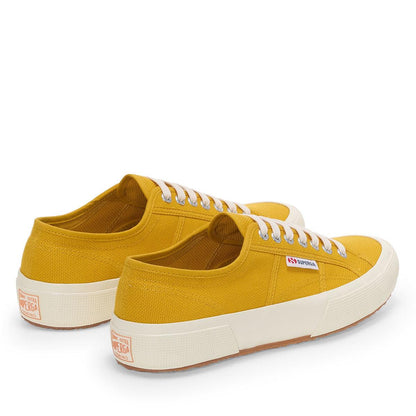 Mango Yellow-Off White - Back - Superga Unisex Adult 2750 OG Trainers