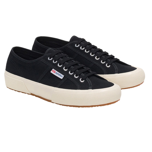 Black-Off White - Front - Superga Unisex Adult 2750 OG Trainers