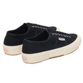 Black-Off White - Back - Superga Unisex Adult 2750 OG Trainers
